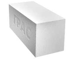 Газобетон ГРАС D500 B2.5 600x375x250